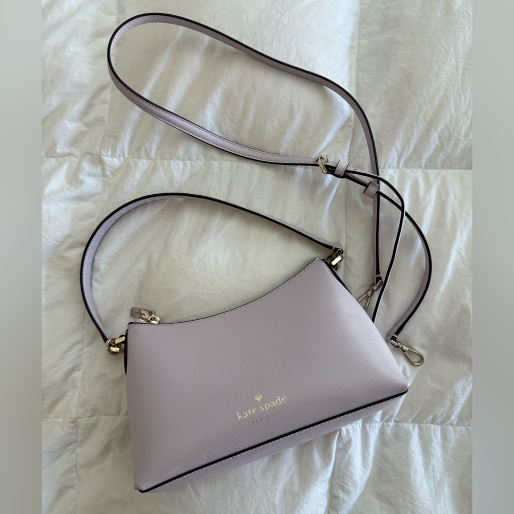 Kate Spade Purple Crossbody Bag with Minimalist Design